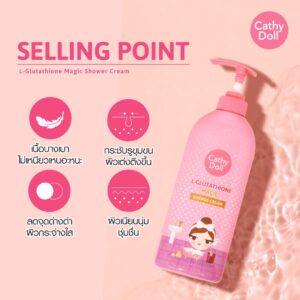 Cathy Doll L-Glutathione Magic Shower Cream 500ml