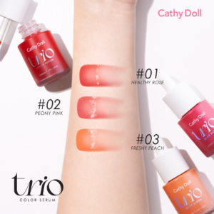 Cathy Doll (M) Trio Color Serum 15ml #03 Freshy Peach