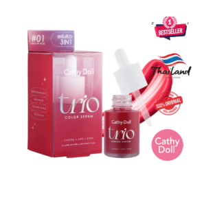 Cathy Doll Trio Color Serum #01 Healthy Rose 15ml