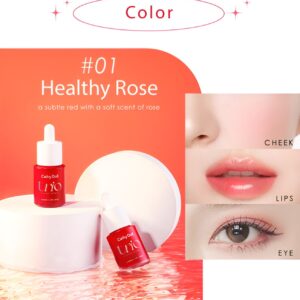 Cathy Doll Trio Color Serum #01 Healthy Rose 15ml