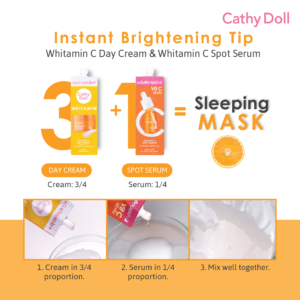 Cathy Doll Whitamin C Day Cream & Whitamin C Spot Serum 6ml + 6ml