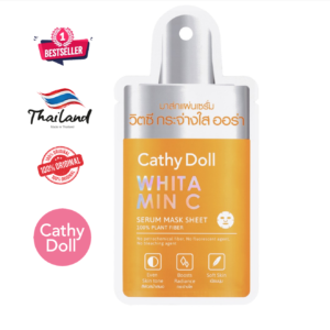 CathyDoll Whitamin C Serum Mask Sheet (Made In Thailand)